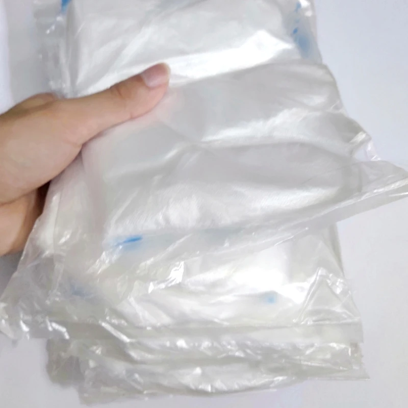 10 bags/1000pcs Disposable Gloves One-off Food Grade Plastic Gloves Transparent Eco-friendly For Kitchen Accessories
