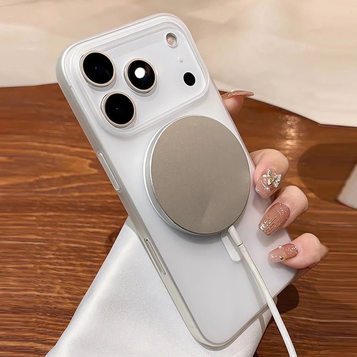 جراب Magsafe لهاتف iPhone 17 Air 17Pro Max لهاتف iPhone 16 15 17 Pro Max 16 Plus 6