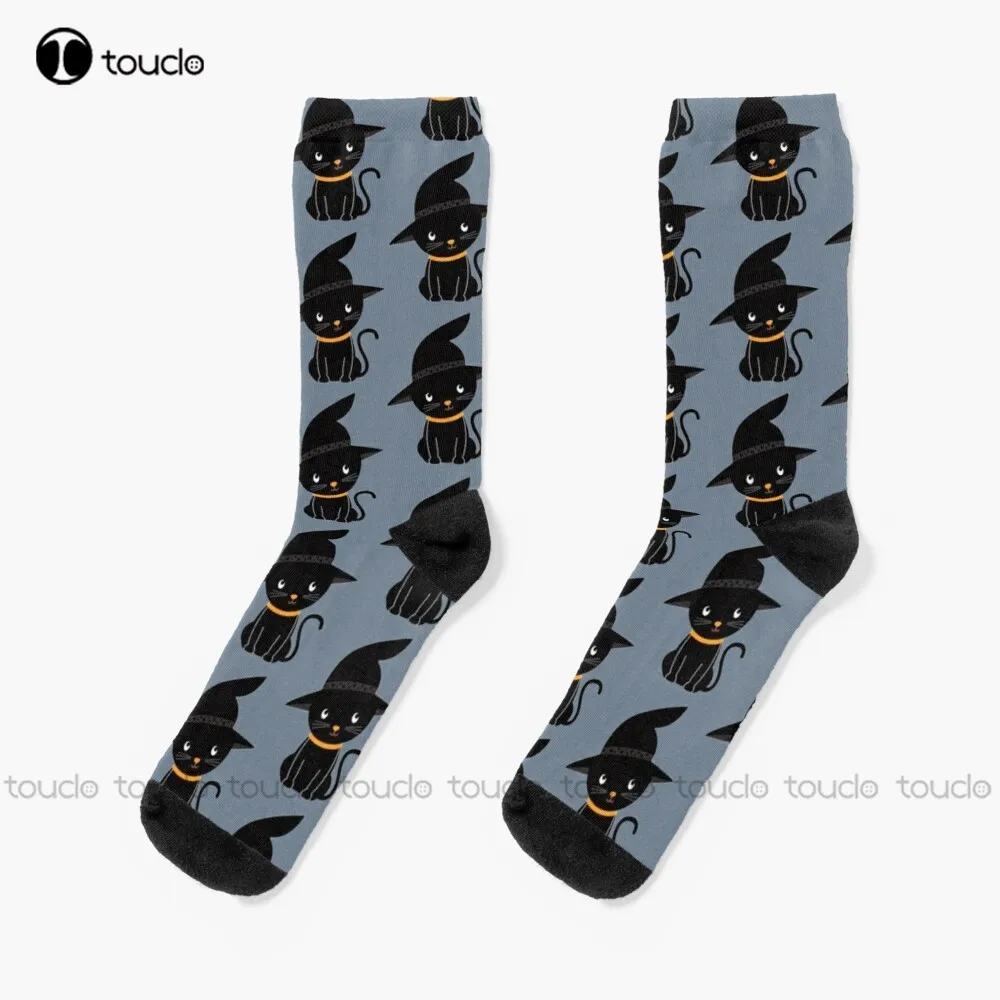 

Halloween Cat - Popcat Socks Halloween Boys Football Socks Street Skateboard Socks Christmas New Year Gift Unisex Adult Cartoon