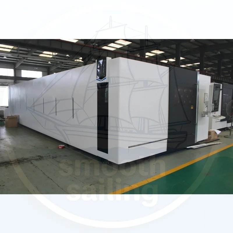 산업용 금속 절단 파이버 레이저 기계, 1000W 1500W 2KW 3KW 옵션 절단 장비