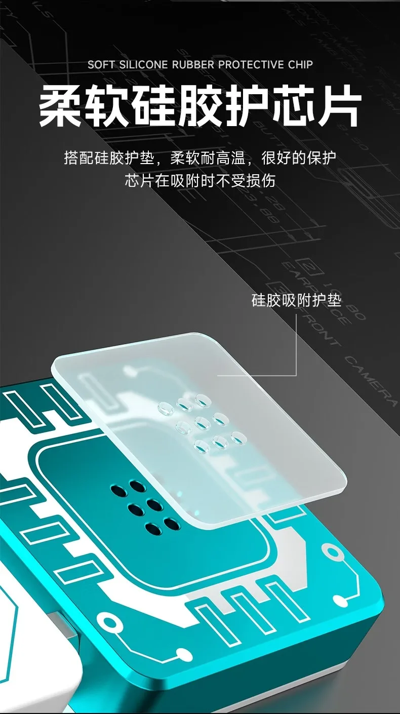 U YUE 칩 수리 가열 접착제 제거 스테이션 휴대 전화 컴퓨터 칩 고정 일정한 온도 수리 도구