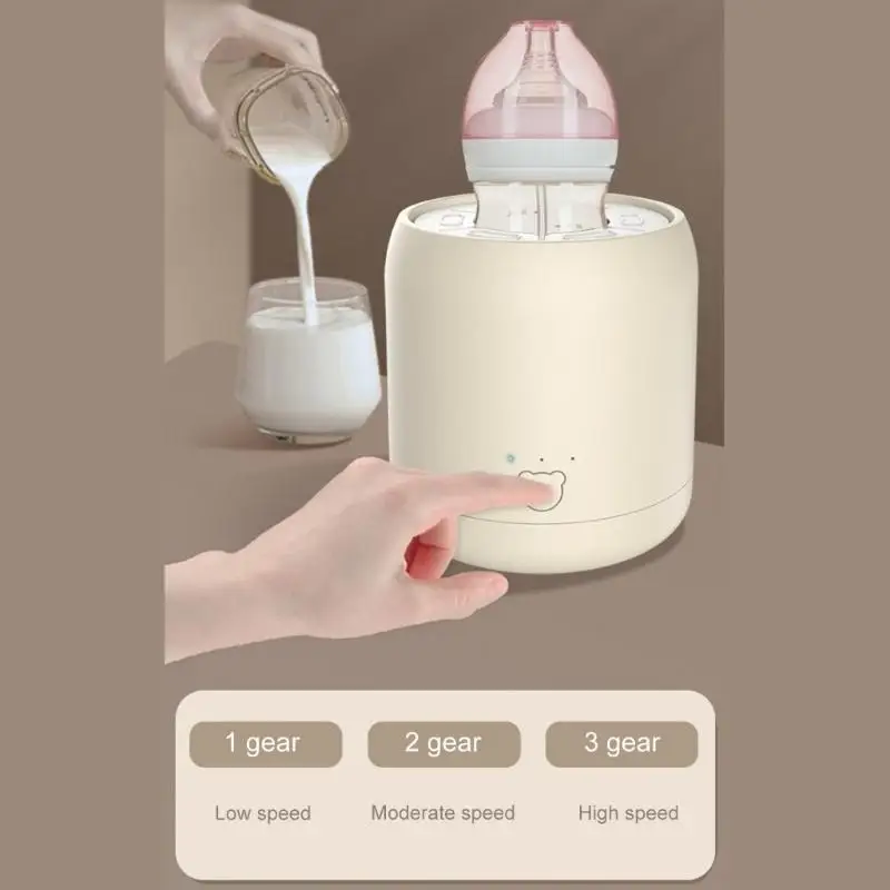Hands Frees Baby Milk with Quiet Designing Safe ABS Electric Milk Bottle Simple Operate for Baby 425F