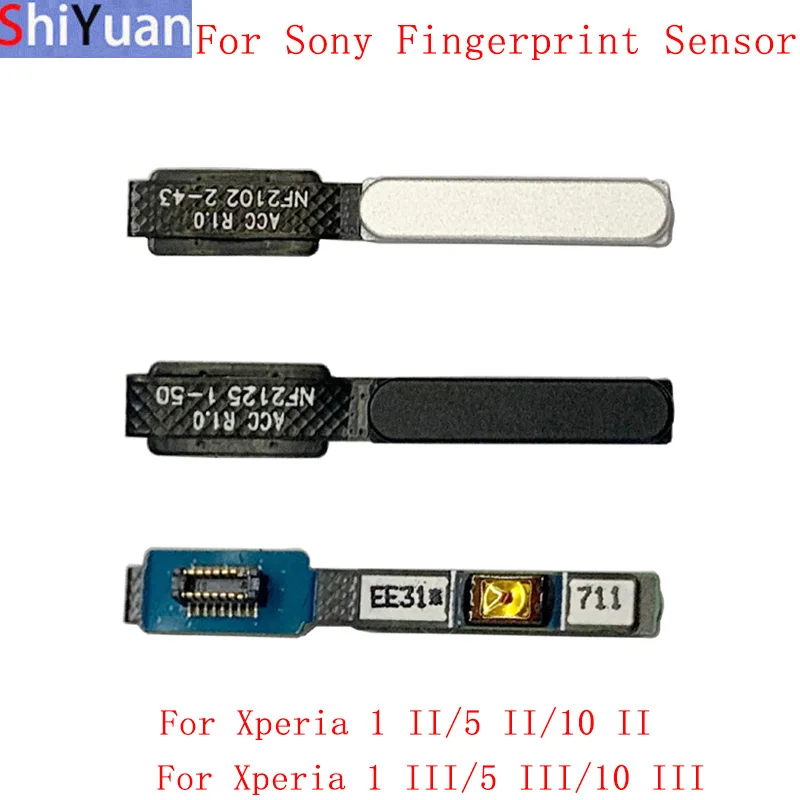 

Fingerprint Sensor Scanner Button Flex Cable For Sony Xperia 1 II/5 II/10 II/1 III/5 III/10 III Touch Sensor Replacement Parts
