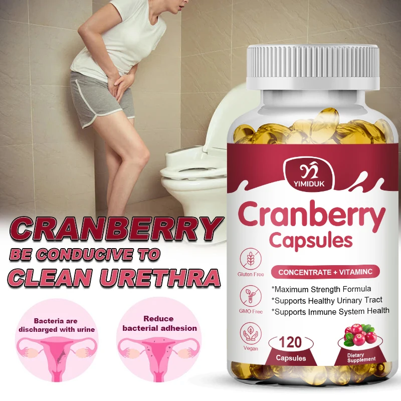 

Organic Cranberry Extract Capsules Immune Vegetarian Capsules