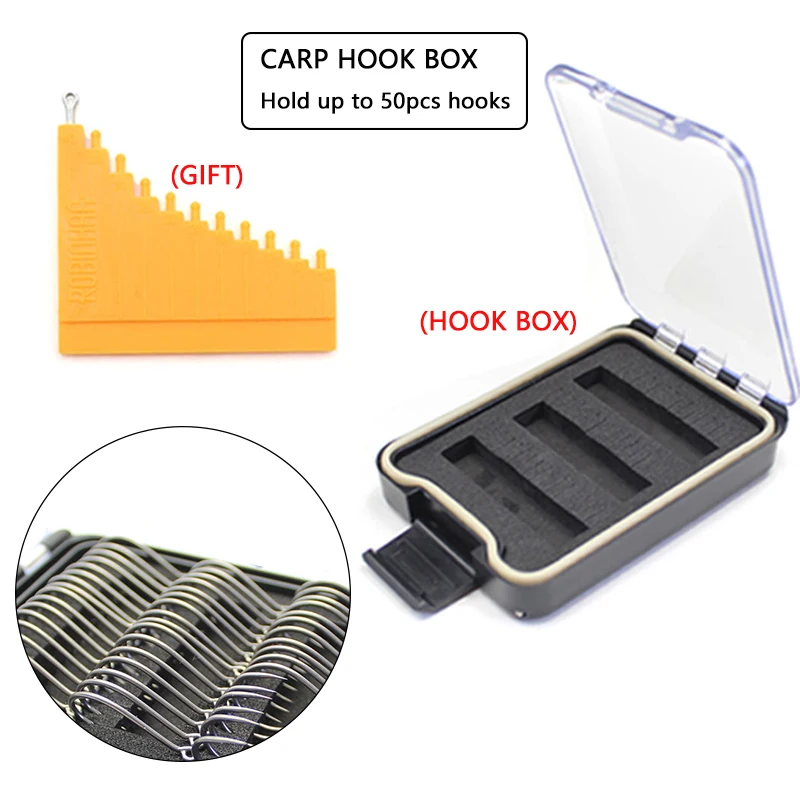 

Carp Fishing Kit Hook Storage Box Tool Carp Hiar Ronnie Rig Wallet Tackle Equipment For Carp Fishing Terminal Tackle Accessories