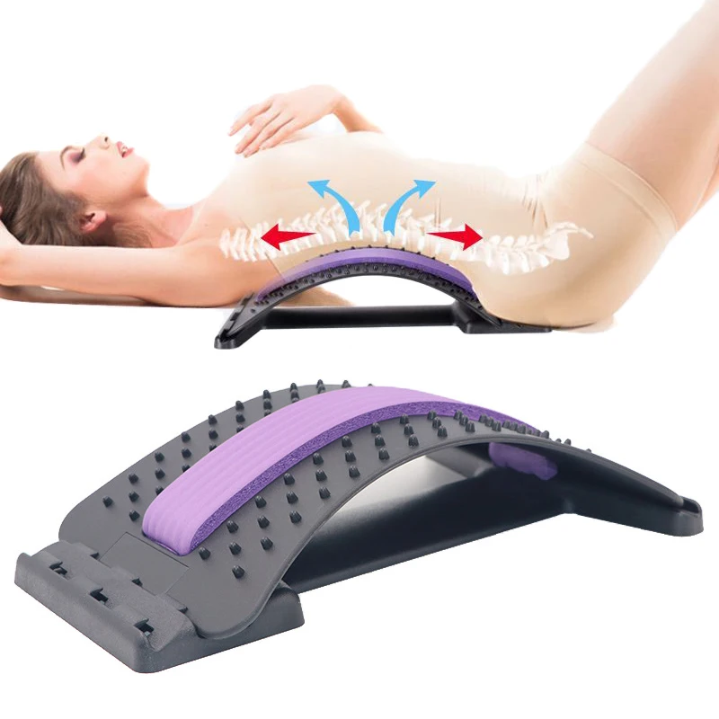 

COYOCO Spinal Corrector Home Massage Cushion Waist Strain Lumbar Disc Herniation Tractor For Men and Women