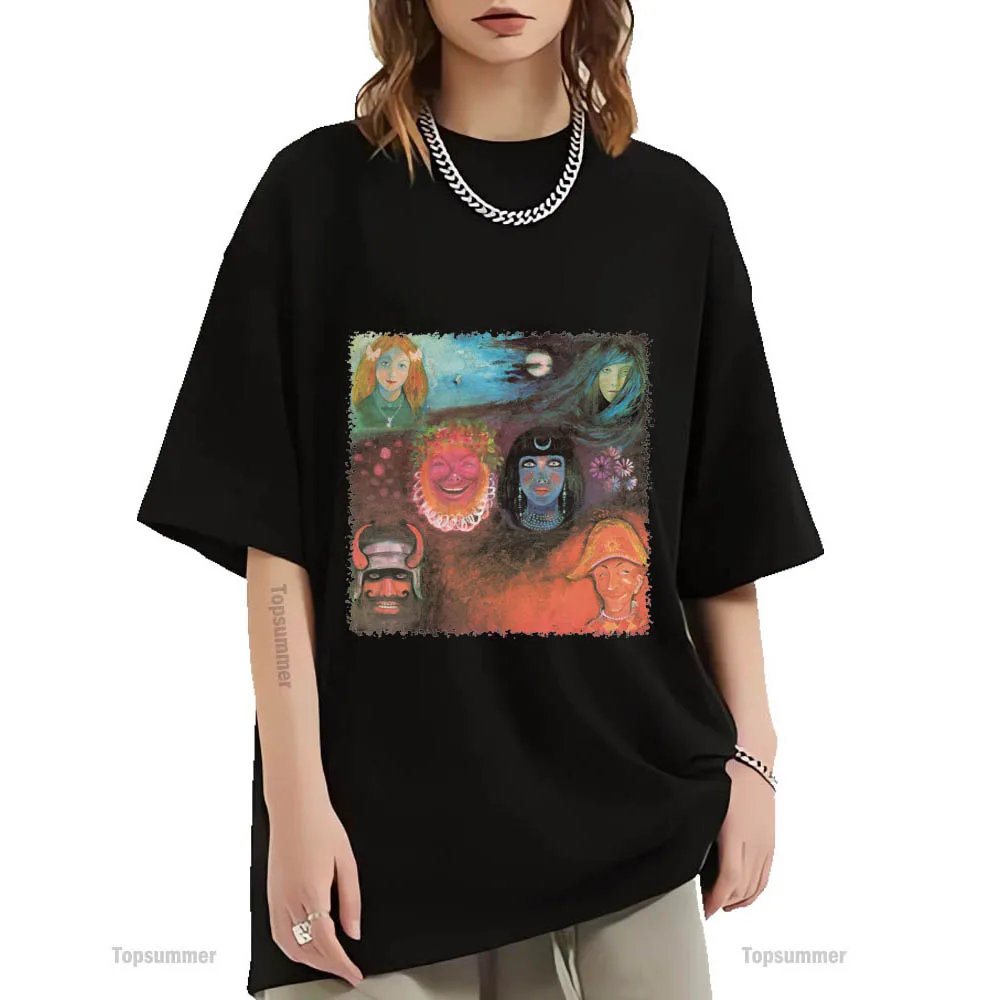 

In the Wake of Poseidon Album T-Shirt King Crimson Tour T Shirt Teens Pop Harajuku Graphic Print T-Shirts Short Sleeve Tops