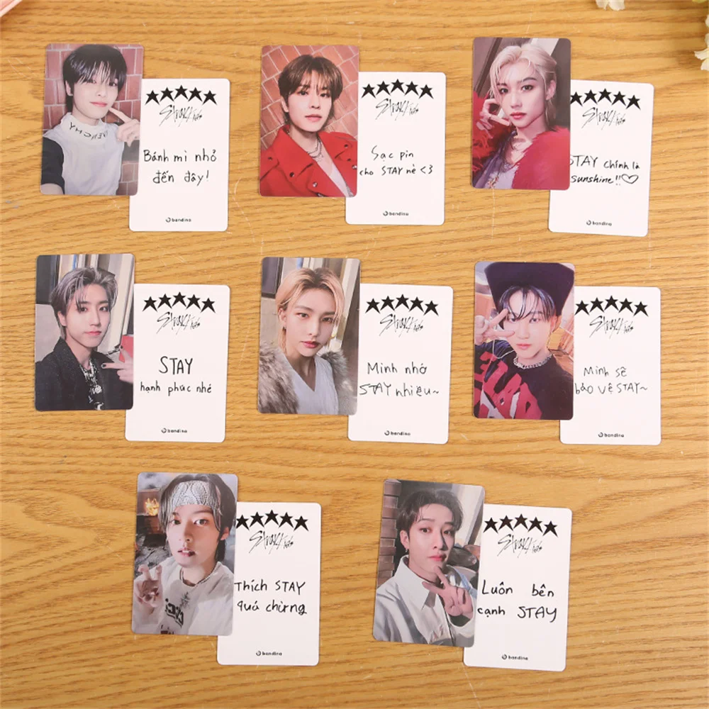 

KPOP Stray Kids 5-STAR открытки для альбома S-Class LOMO Cards leeзнаем HyunJin BangChan Felix I.N Photocard Fans Collection Gift