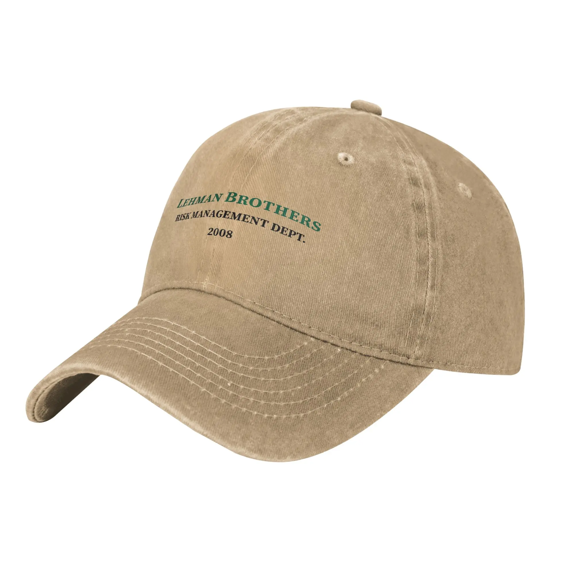 Lehman Brothers Lässige Baseballkappe Risk Dept Outdoor Gym Hip Hop Hüte Sommer Sonnencreme Paar Frauen Trendy Snapback Cap – Detail 4