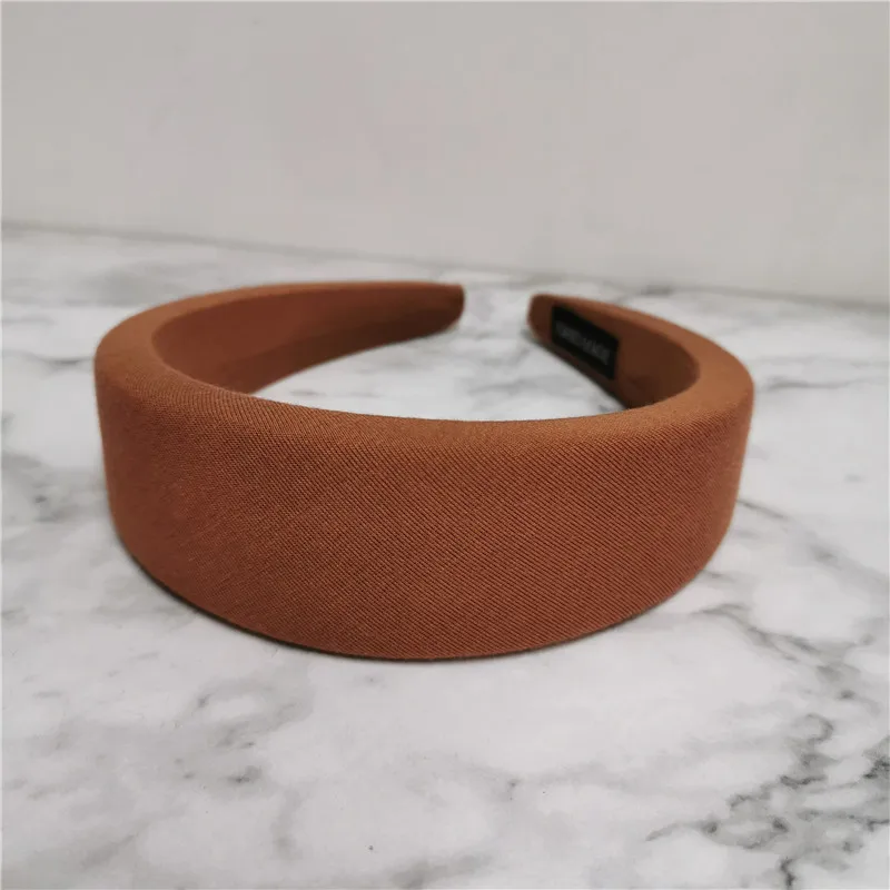 Ivyu Fasce Imbottite Per Capelli Donna (3 Pezzi): Morbide E Gonfie, Colori Nero, Bianco E Rosa. Cerchietti Moda Confortevoli
