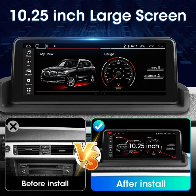 BMW 3 시리즈를 위한 고급 자동차 멀티미디어 네비게이션 헤드 유닛