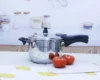 Steel Pressure Cooker with Steamer Basket, Faster Cooking and Safety Pressure Release (7-Liter) 6