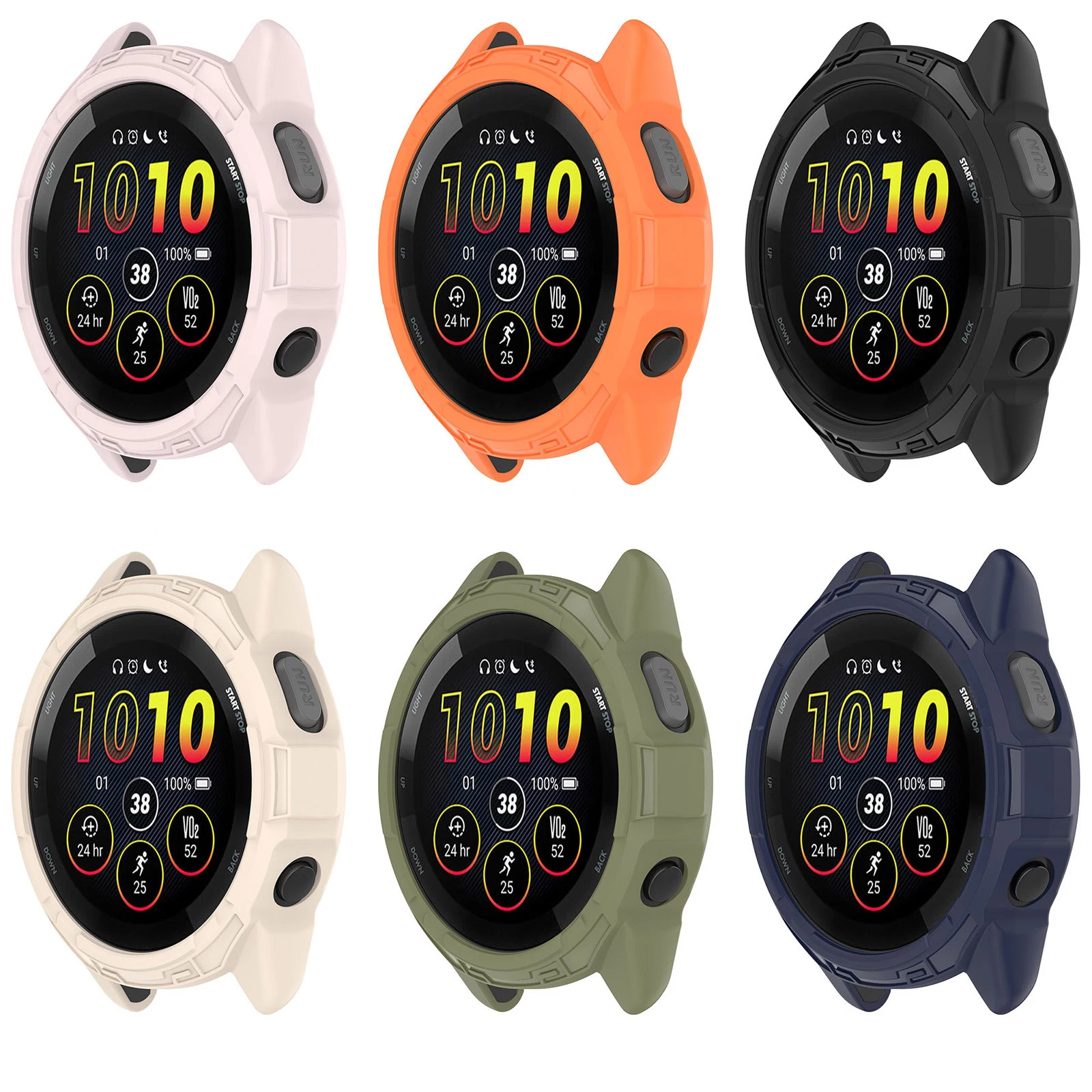 Garmin Forerunner 265 265s用の傷防止保護カバー,ソフト