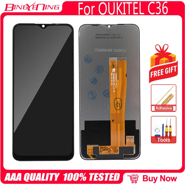Original For 6.56 Inch Oukitel C36 C58 C58 Pro C65/C65 pro