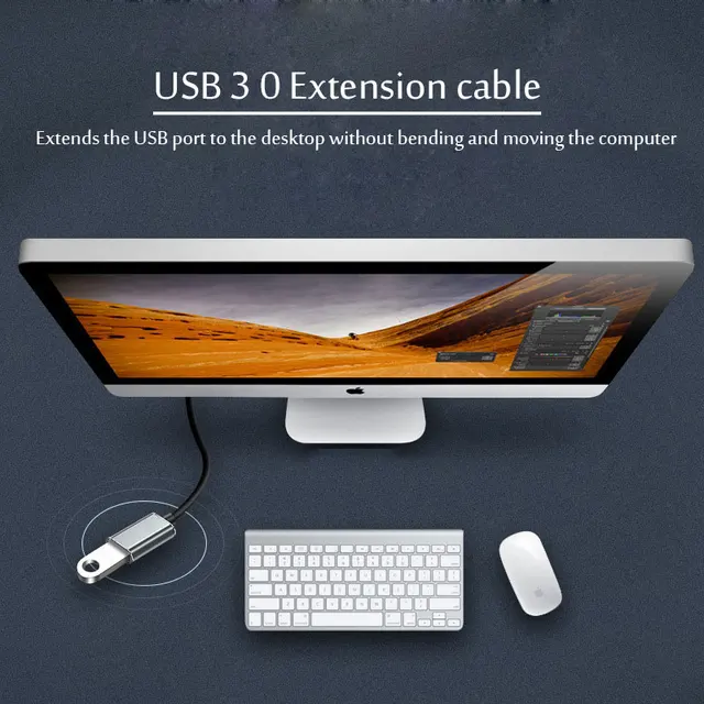 USB 3.0 / 2.0  Extension Cable Male to Female Extender Cable Fast Speed USB 3.0/2.0 Extended for laptop PC USB 3.0 Extension 3