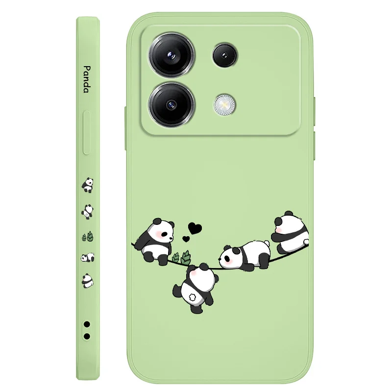Adorable Baby Panda Silicone Phone Case - Durable Protective Cover