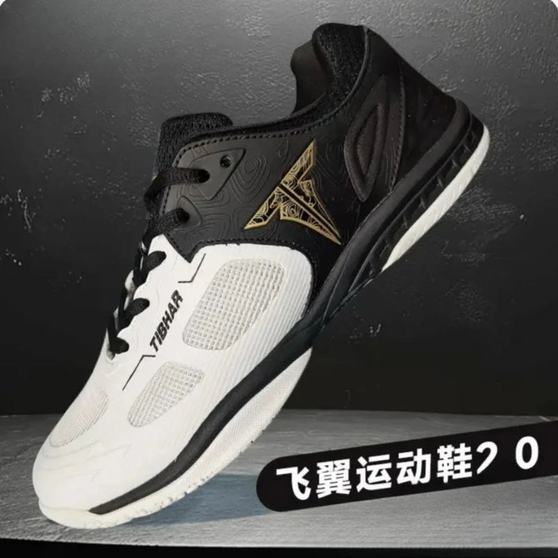 Description Picture 4 of itemProfessional Table Tennis Shoes Men Women Top Quality Sports Shoes Unisex Lace Up And Quick Lacing Badminton Shoes Couples