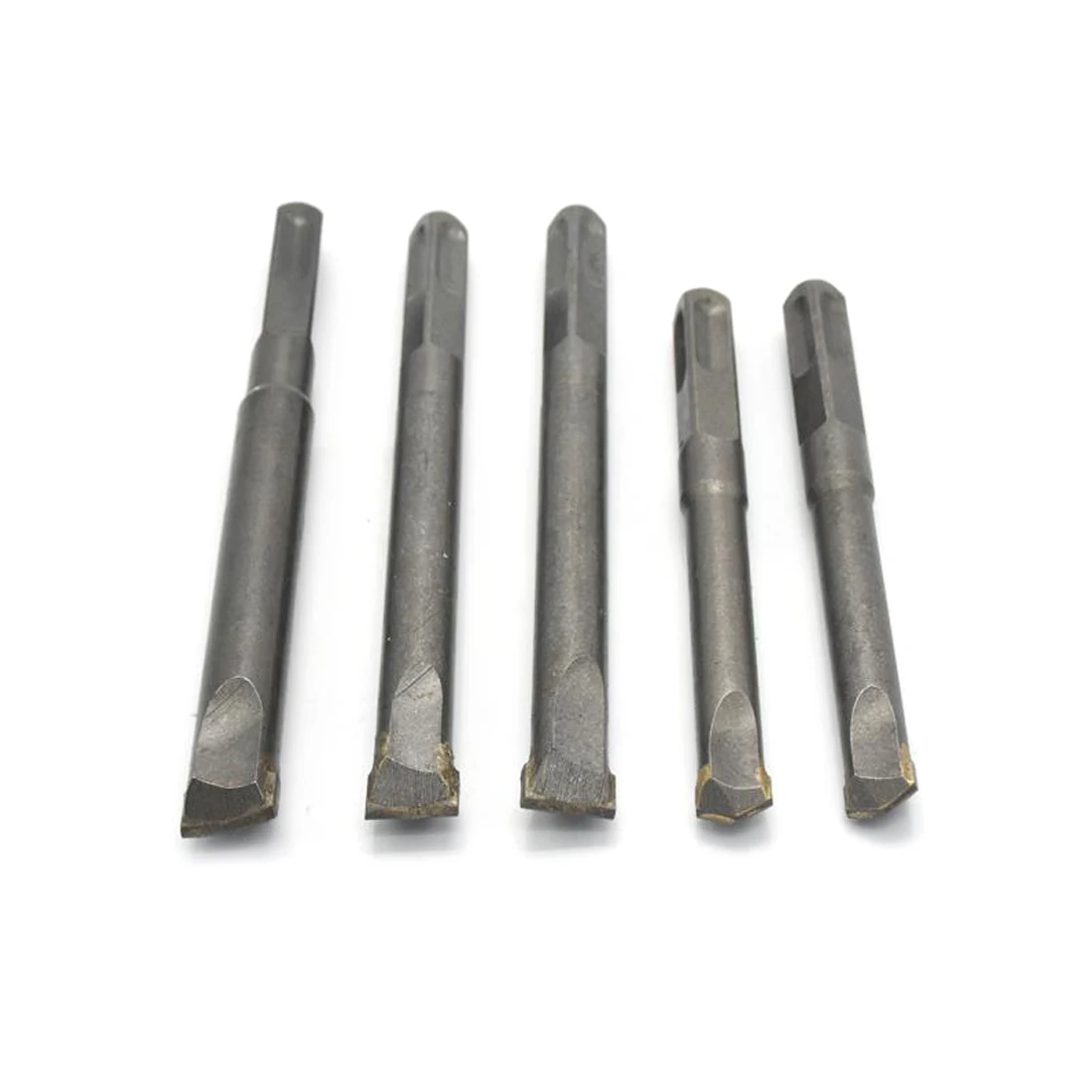 

10PCS Alloy Chisel Electric Hammer Drill Shovel Wall Square Handle Bare Rod Without Thread Alloy Chisel Concrete Slotted Chisels