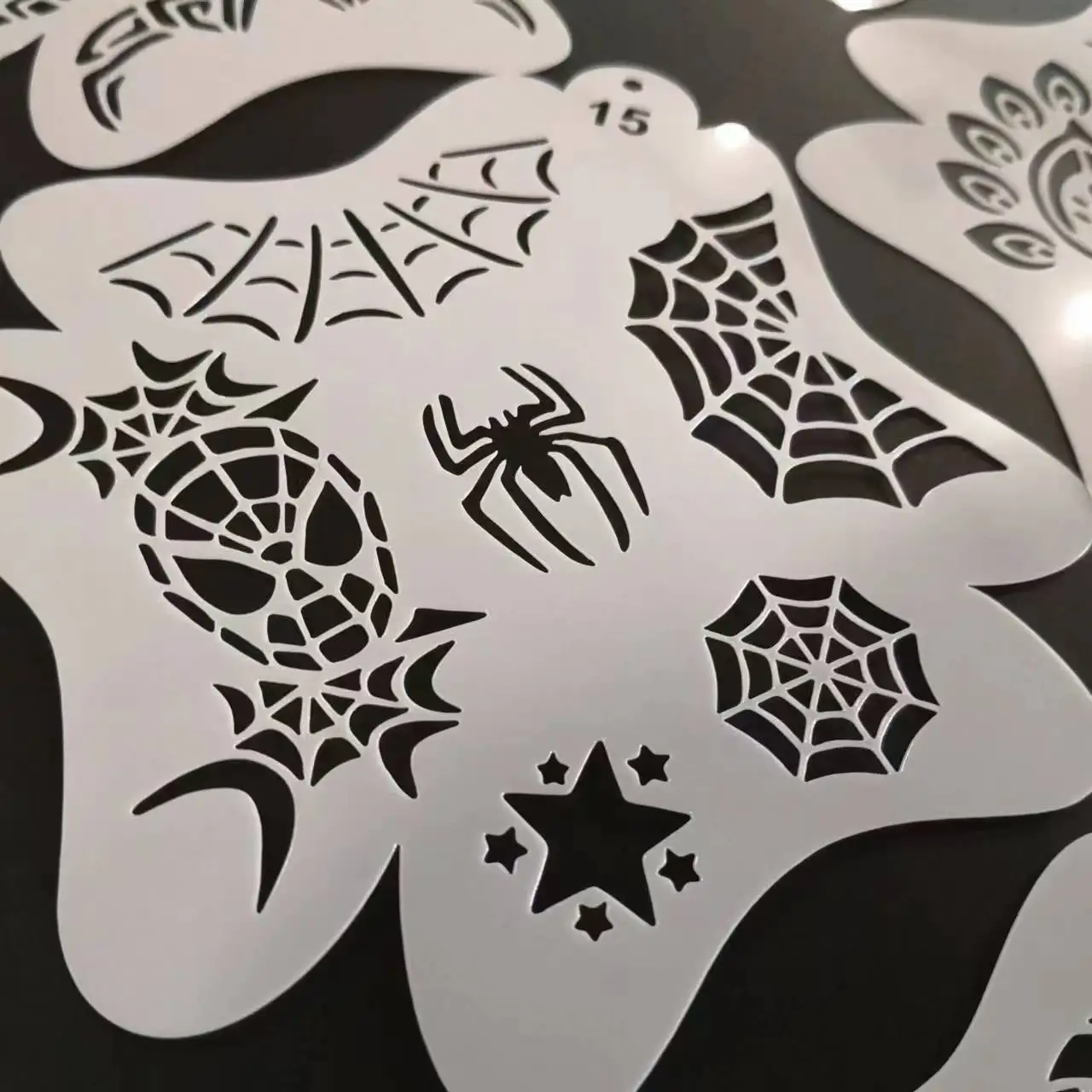 Face Painting Template Children Face Painting Stencils Washable Easily Use DIY Stencils Templates 10PCS 13*13cm