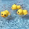 Baby Bath Toys Kids Swimming Clockwork Dolls Play Water Fun Bathing Cute Funny Children Bathroom Shower Bathtub Animals Toy 4