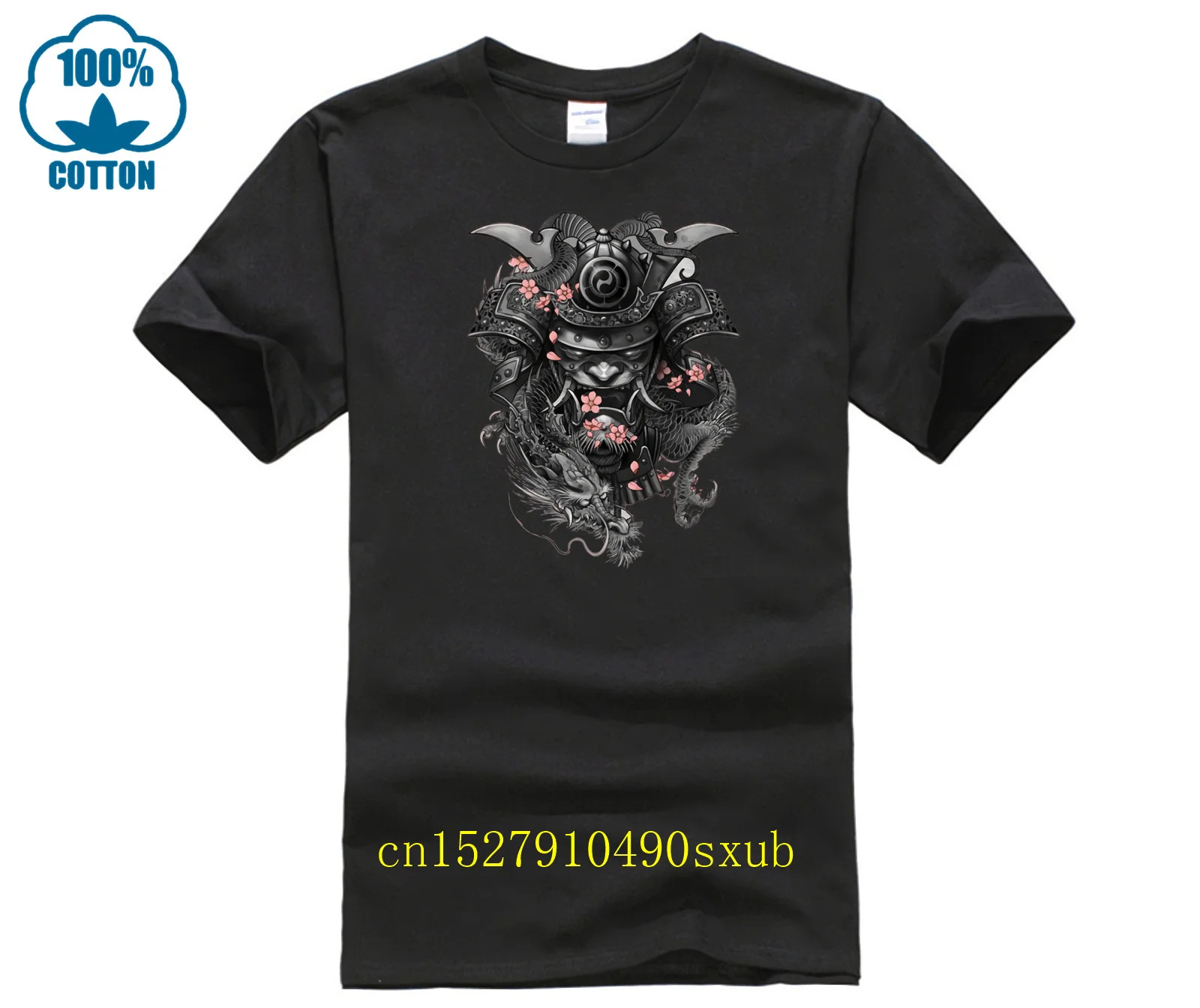 Футболка Samurai, черная футболка с рисунком семь самураев, Женская футболка из 100 хлопка, забавная повседневная мужская футболка с рисунком