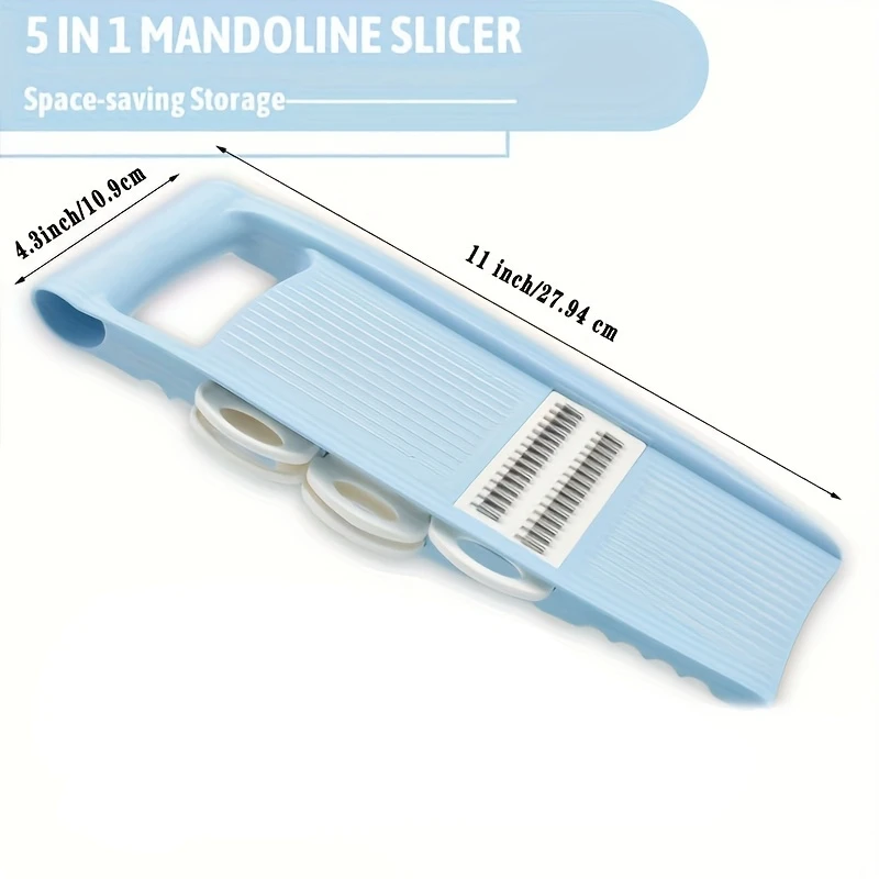 5 in 1 Multi-Functional Vegetable Chopper Onion Chopper Food Chopper Kitchen Mandoline Slicer Veggie Dicer Cutter 2
