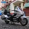 WELLY 1:12 HONDA 2020 Gold Wing Alloy Motorcycle Model Diecast Metal Toy Travel Street Motorcycle Model Collection Children Gift 3