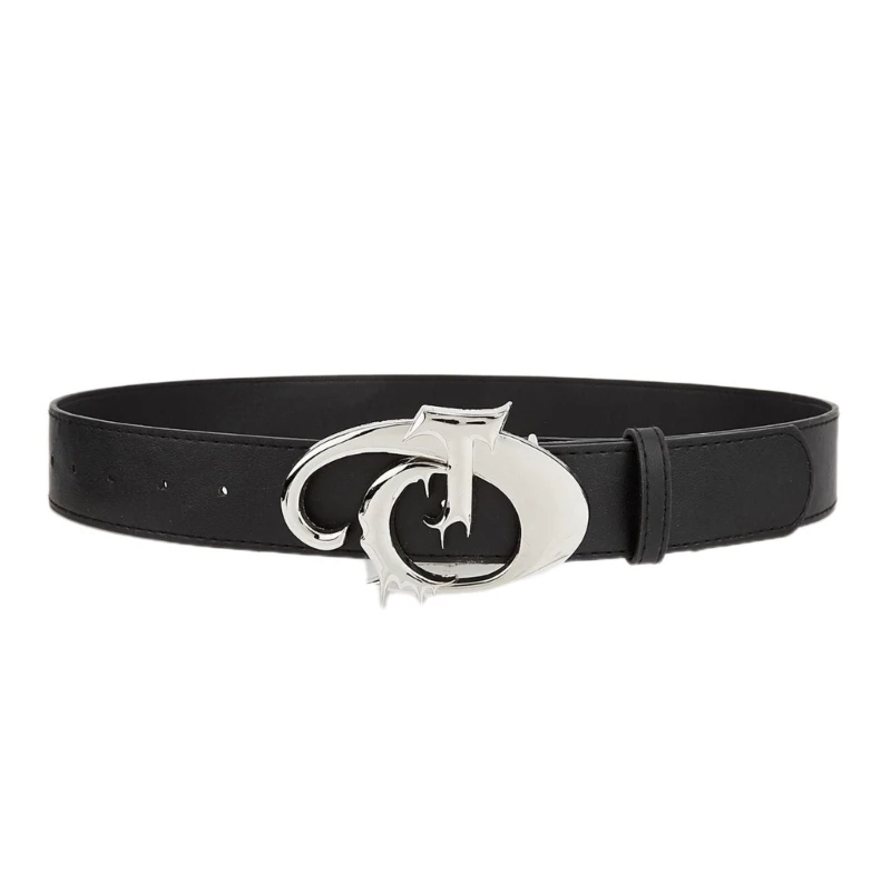 

PU Waist Belt with Metal Buckle Adjustable Length Waist Belt Woman Girls Jeans Dresses Skirt Coat Decors Waistband Dropship