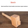 Quality Solid Beech Wood Hammer 84/100/130mm Carpenter Wooden Carving Mallet Beat Hand Tools For Woodworking 5