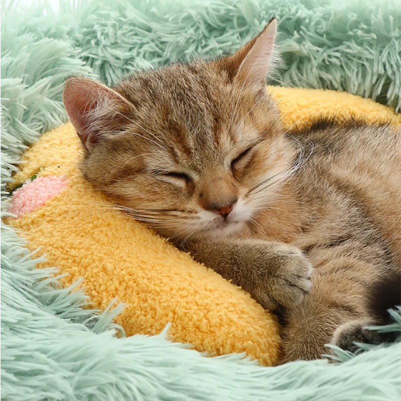1pc-Pet Pillow U-Shaped Pillow for Cats and Dogs