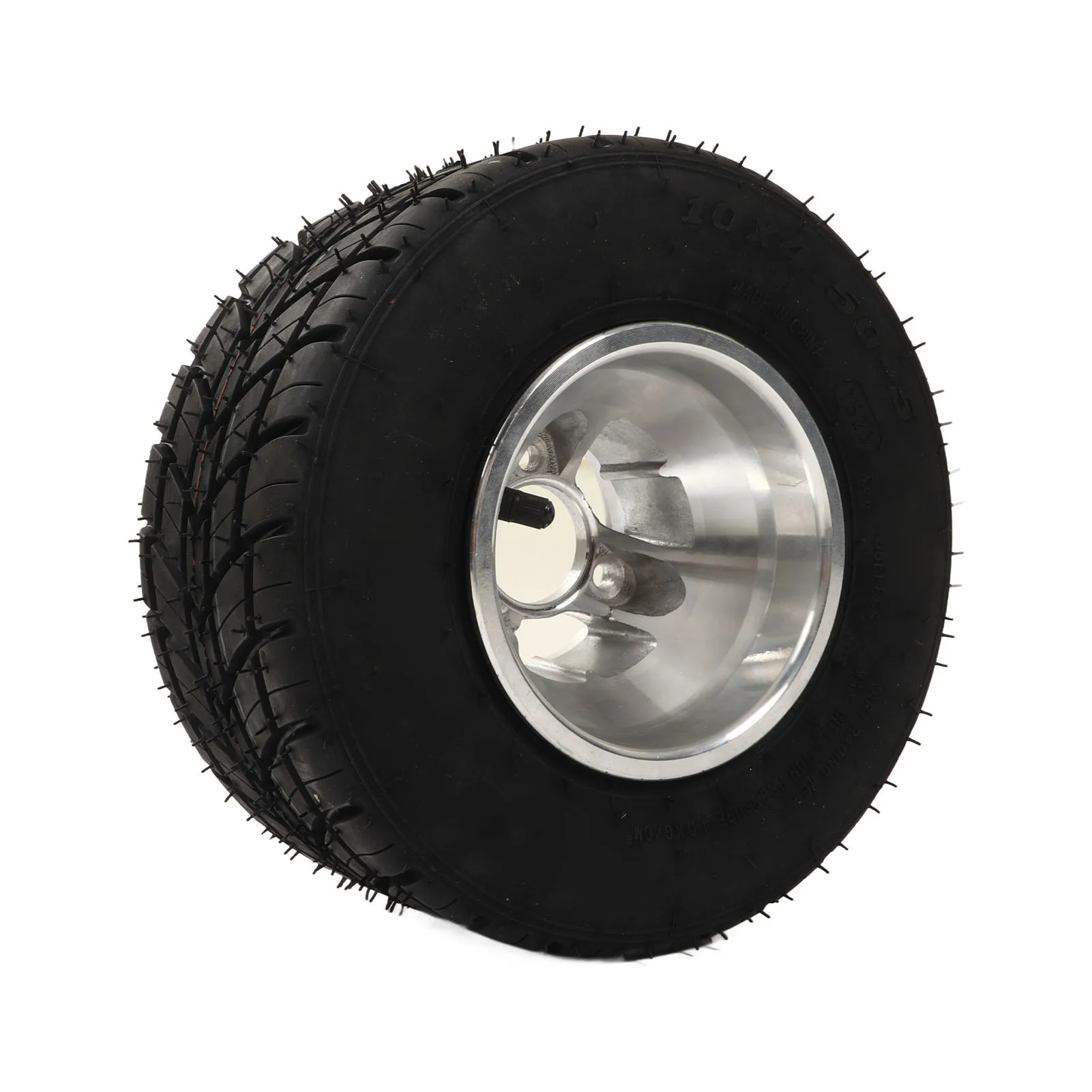 10x4.50-5 Tire with Hub Explosionproof Antislip Universal for ATV UTV Go Kart Agricultural Vehicle Tire
