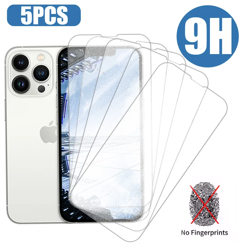 

Матовое стекло для iPhone 14 13 12 11 Pro XS Max X XR, защитная пленка для экрана iPhone 14 7 8 6 6S Plus 13 12 Mini SE2022, 5 шт.