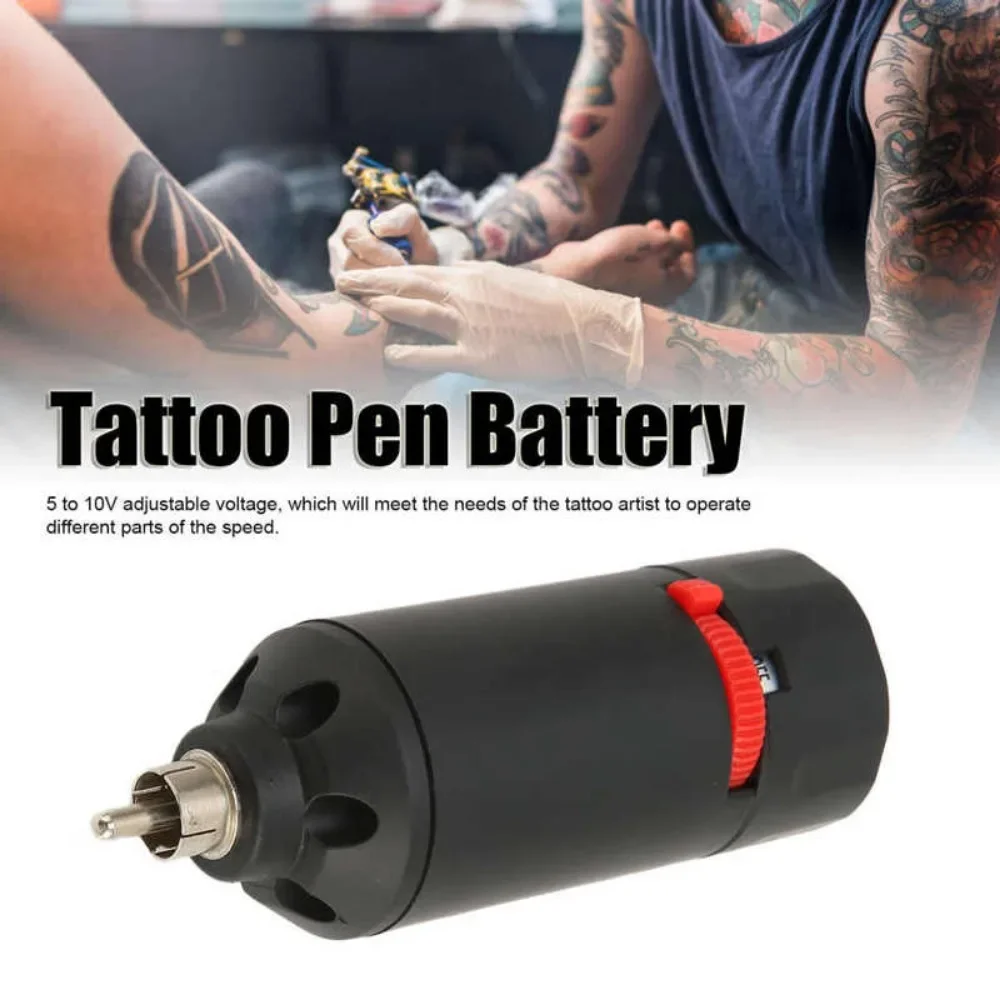 Tattoo Battery Power Supply Portable Mini Wireless1200mAh Professional Mobile Power Supply Tattoo Pen Type C Charging Interface 1200mah mini wireless tattoo battery power supply professional 5‑10v tattoo pen battery type c charging interface tattoo tools