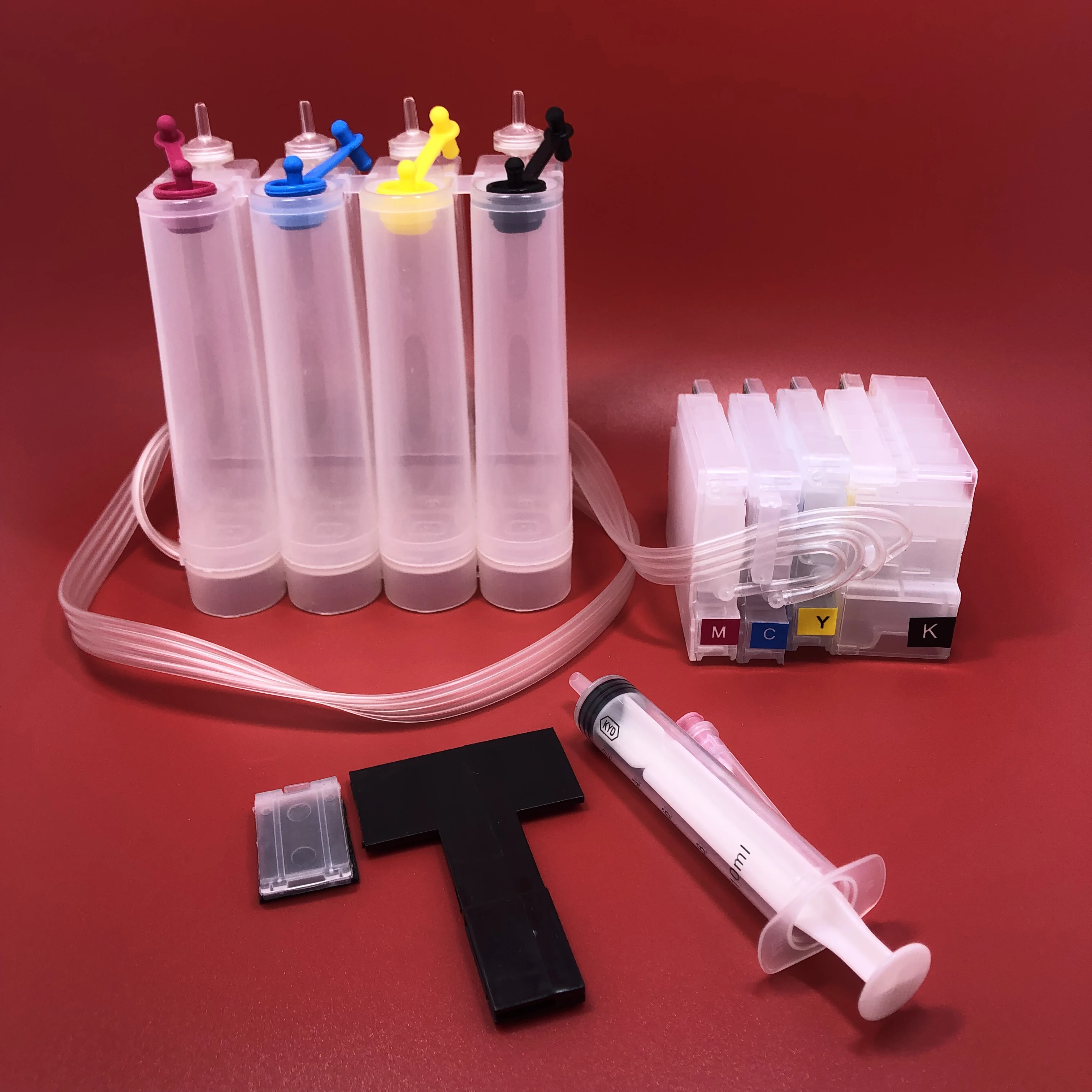 Yotat Sistema Di Inchiostro Ciss Vuoto 711 Per Hp711 Hp 711Xl Per Hp Designjet T120 Eprinter 24-In T520 Eprinter 24-In