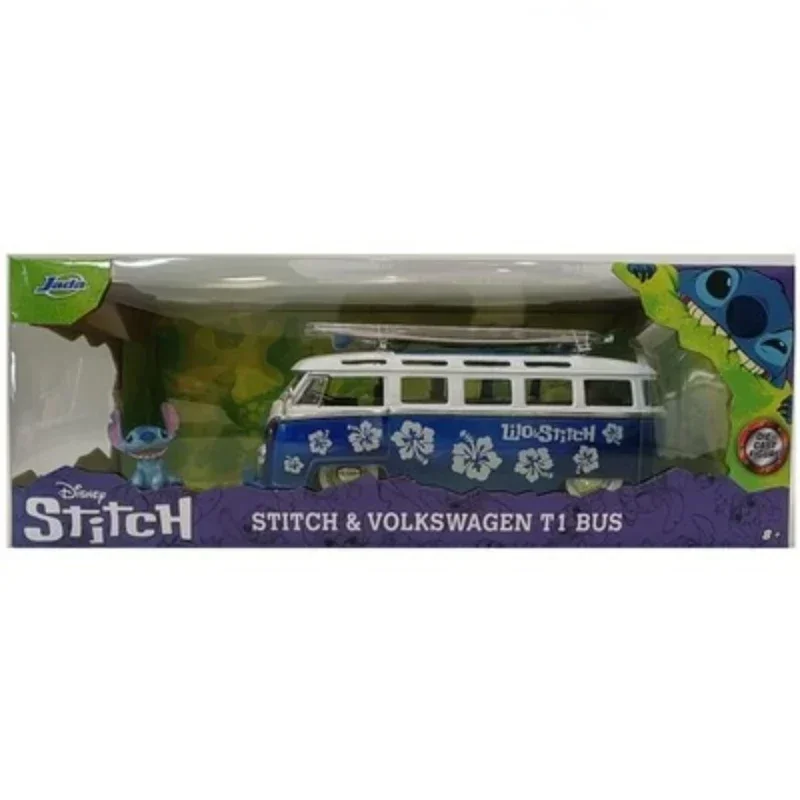 

Jada 1:24 1962 Volkswagen Retro Bus High Simulation Diecast Car Metal Alloy Model Car Toys For Children Gift Collection