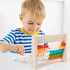 Children Wooden Abacus Montessori Math Toys Number Study Calculation Play 1 to 100 Kindergarten Math Counting Educational Toys 5