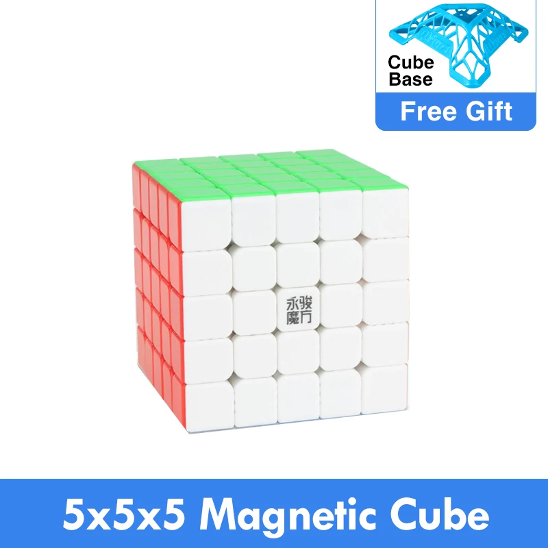 

YJ Yuchuang v2M 5x5x5 Magnetic Cube 5*5*5 Magic Puzzle V2 M Yongjun 5x5 Magnet Speed Cubo Magico Educational Toy kids toys