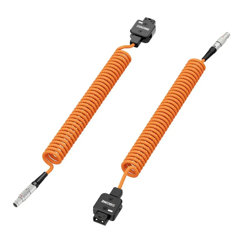 ZGCINE DT-LMS DTap to Lemo 2Pin Male Power Cable for Select RED ARRI and SONY Ca