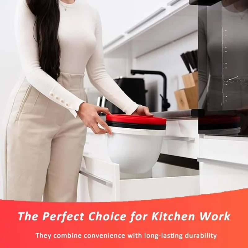 Blender Accessories and Accessories, Silicone Bowl Liner with Lid, Tilting Head, Upright, Reusable and Dishwasher Washable