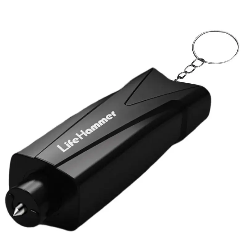 

Emergency Car Safety Hammer Car Window Glass Breaker Seat Belt Cutter For Car Rescue Tool Keychain Hamer Portable Blade Tool