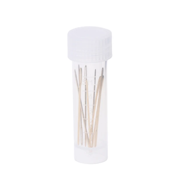 Introducing the 10Pcs Golden Embroidery Fabric Cross Stitch Cloth Needles