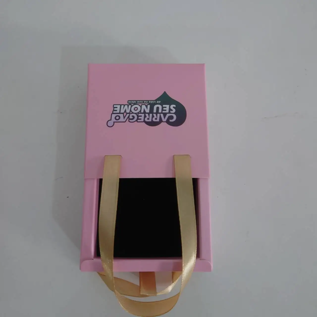 Wholesale 500pcs/Lot Custom Reusable Foldable Paper Slide Drawer Jewelry Boxes with Log... - SKU SDJB0933 - UGI Packaging