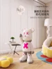 120cm New XX Violent Bear Floor Ornament, Creative Sculpture Decorations Next To The Living Room TV Cabinet, Home Furniture Gift 3