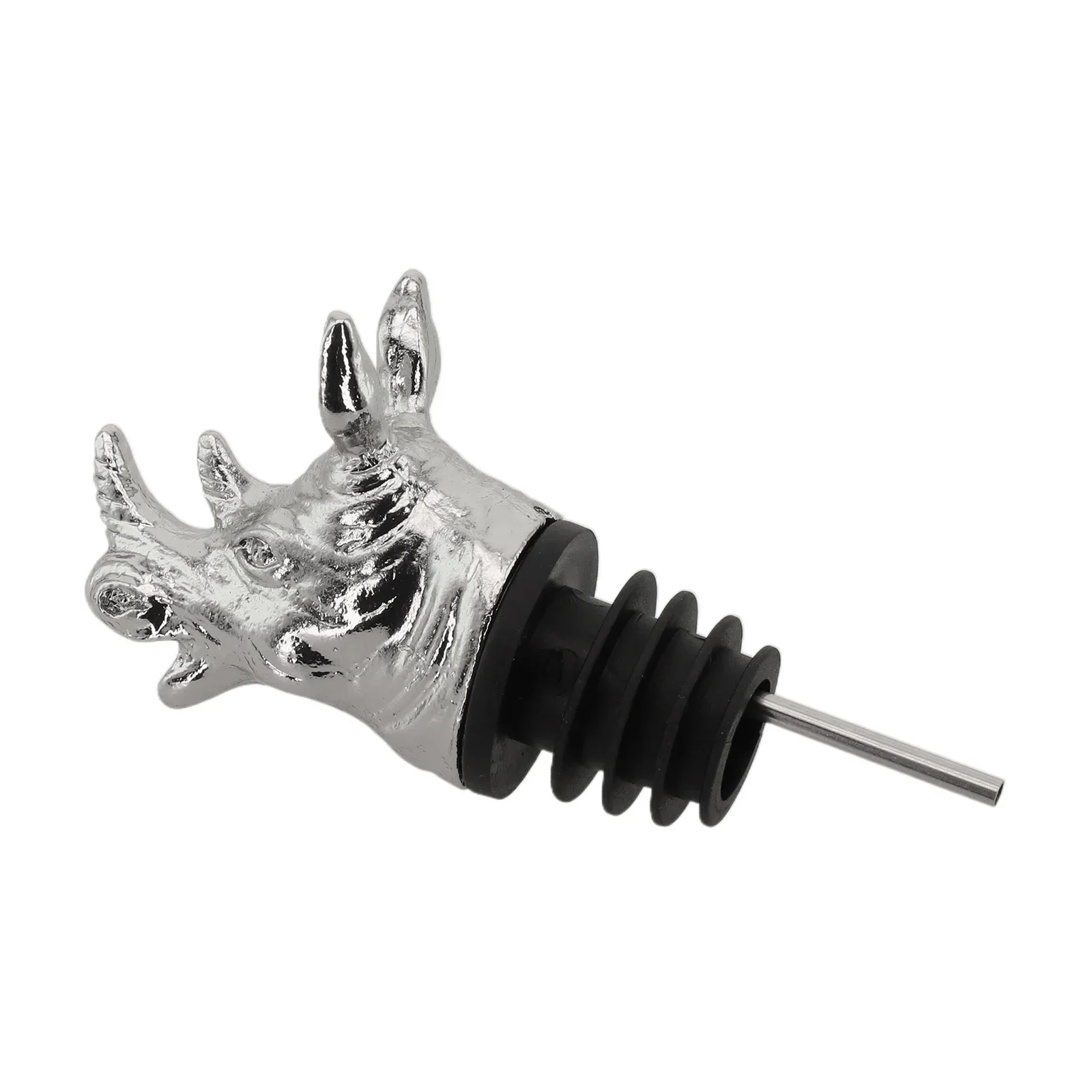 Rhinoceros Head Pourer Red Wine Stopper For Champagne Bottle Stoppers Deer Beverage Cork Rhinoceros Head Pourer Red Wine Stopper