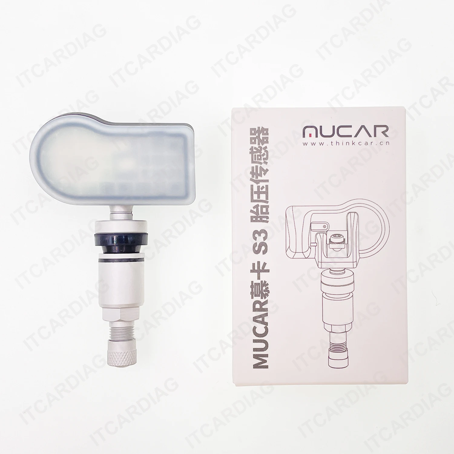 Tire Pressure Monitor Car Diagnostic Tool Mucar T90 TPMS TP T-90 Working Independently OBD Programmer Car Fault Code Tire Pressure Sensor Activator Update THINKCAR T90 G2