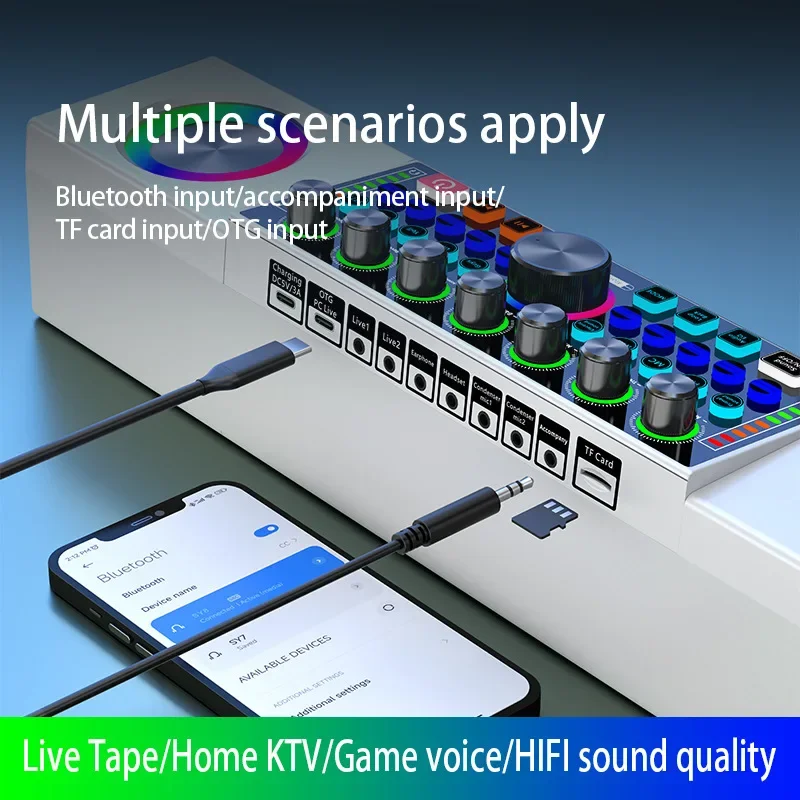 

2024040800 портативный сабвуфер Настольный цветной стальной пистолет Bluetooth мини-динамик