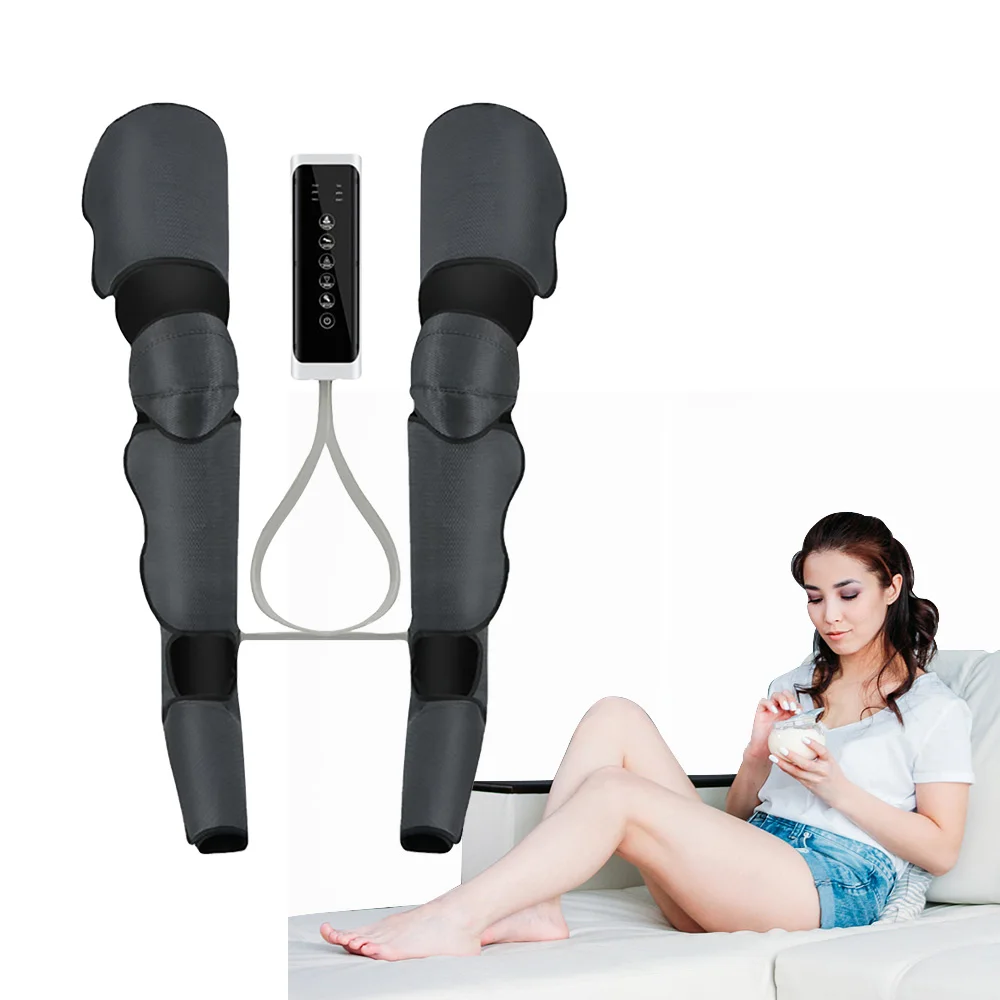 Electric Foot Leg Massager Air Pressure Heating Promotes Blood Circulation Muscle Relaxation Pain Relief with Remote Control |