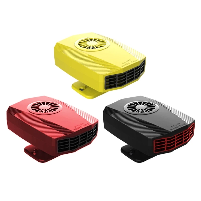 

Car Heater Portable Fan Fast Heating Quickly Defrost Defogger 2 in 1 Car Heater
