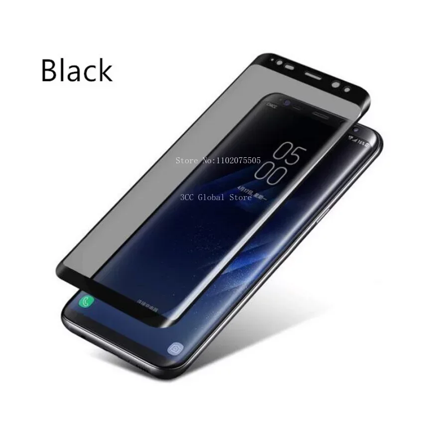 2-Pack Full Coverage Anti-Spy Privacy Screen Protectors - Tempered Glass with Fast Shipping