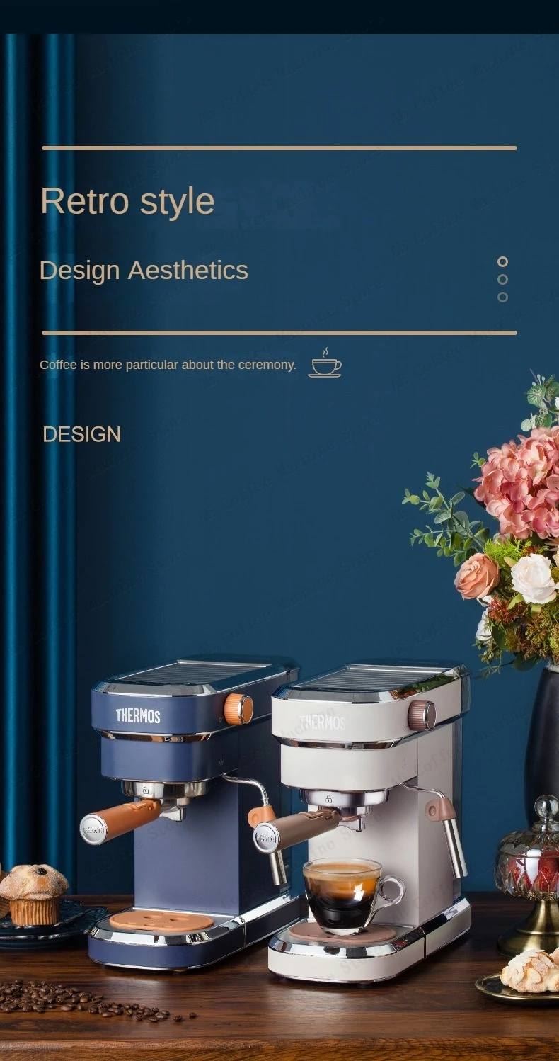 Description Picture 4 of item20bar Espresso Machine Semi-automatic Household High-pressure Extraction Coffee Machine Multi-function Steam Milk Frother